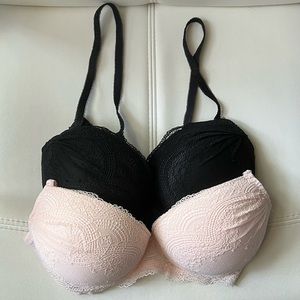 René Rofé Lace Push-up Bras